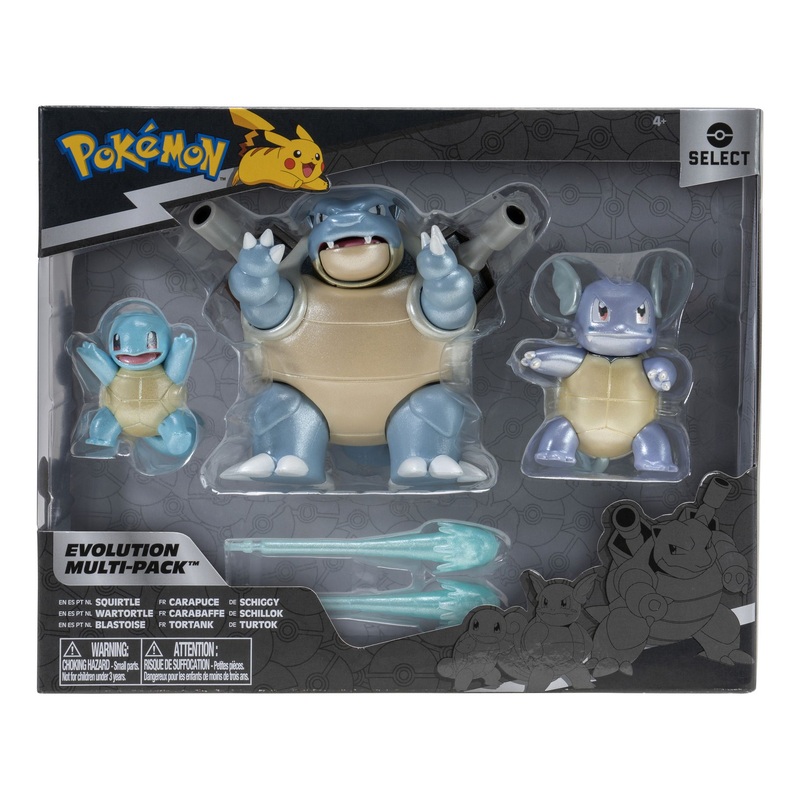 POKEMON PKW2773 EVOLUTION MULTI PACK SQUIRTLE WARTORTLE BLASTOISE