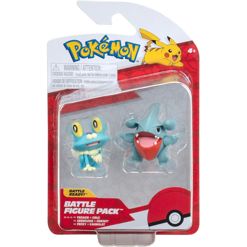 POKEMON PKW3013 BATTLE FIGURE PACK FROAKIE & GIBLE