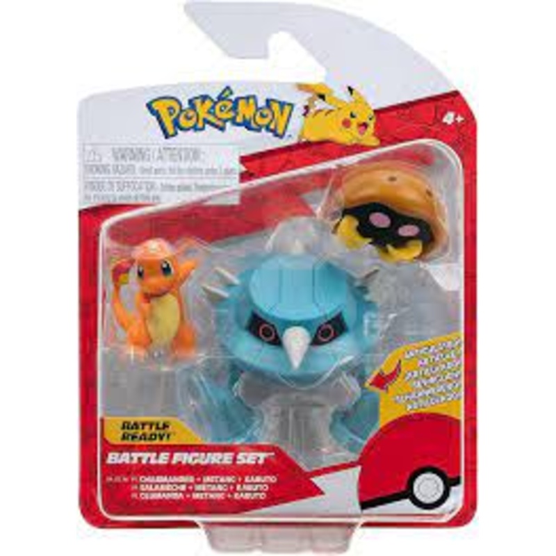 POKEMON PKW3052 CHARMANDER METANG KABUTO BATTLE FIGURE PACK