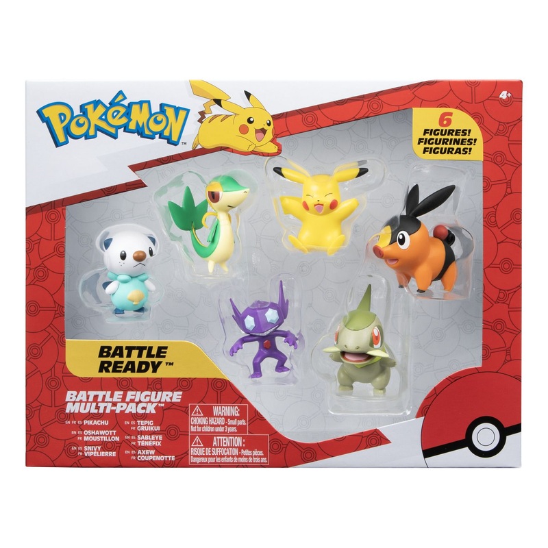 POKEMON PKW3062 BATTLE FIGURE MULTIPACK 6 PACK