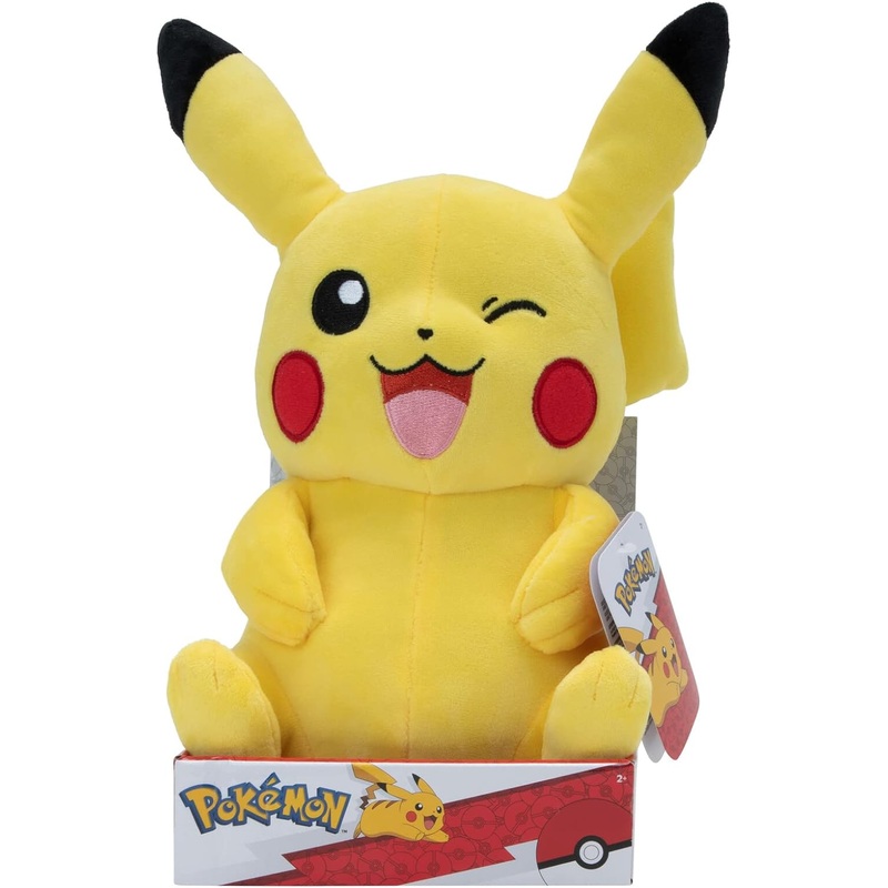 POKEMON PKW3106 PIKACHU 12 INCH PLUSH SOFT TOY