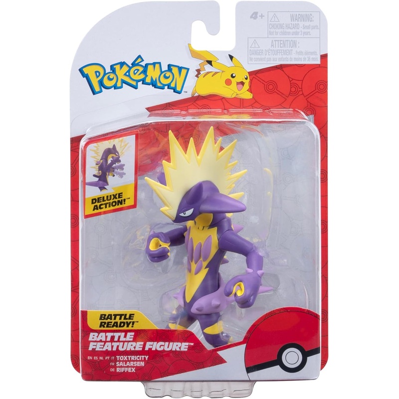 POKEMON PKW3149 TOXTRICITY EPIC BATTLE FIGURE