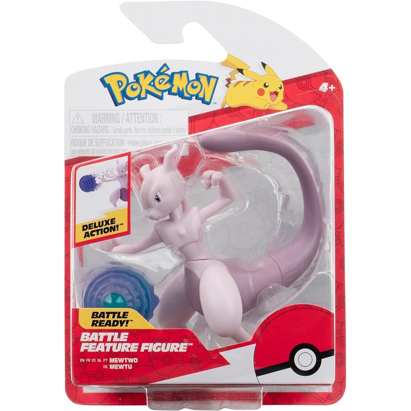 POKEMON PKW3370 BATTLE FEATURE FIGURE MEWTWO