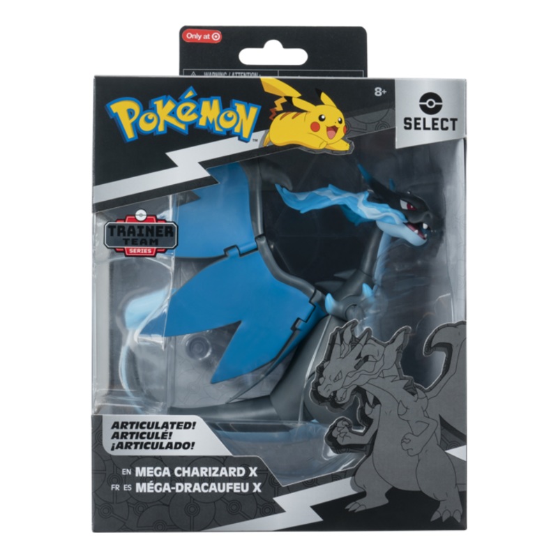 POKEMON PKW3428 SELECT FIGURE MEGA CHARIZARD X