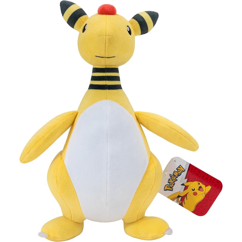 POKEMON PKW3569 AMPHAROS 12 INCH PLUSH SOFT TOY