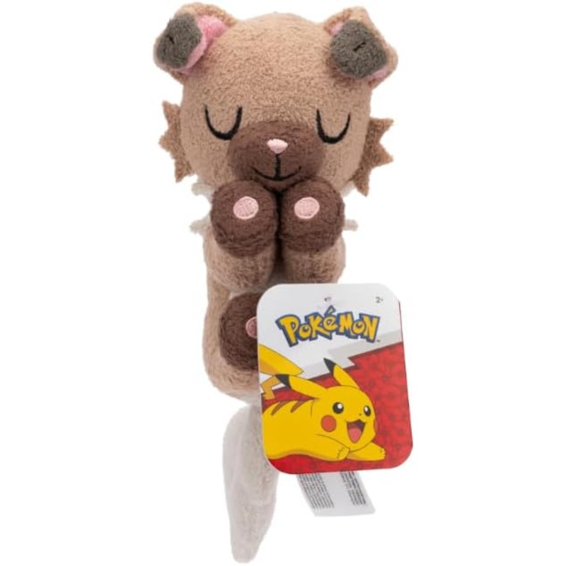 POKEMON PKW3678 SLEEPING ROCKRUFF 5 INCH PLUSH
