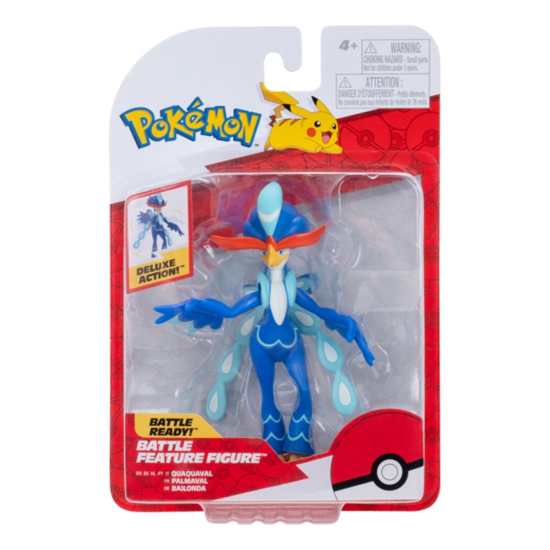 POKEMON PKW4078 QUAQUAVAL BATTLE FIGURE