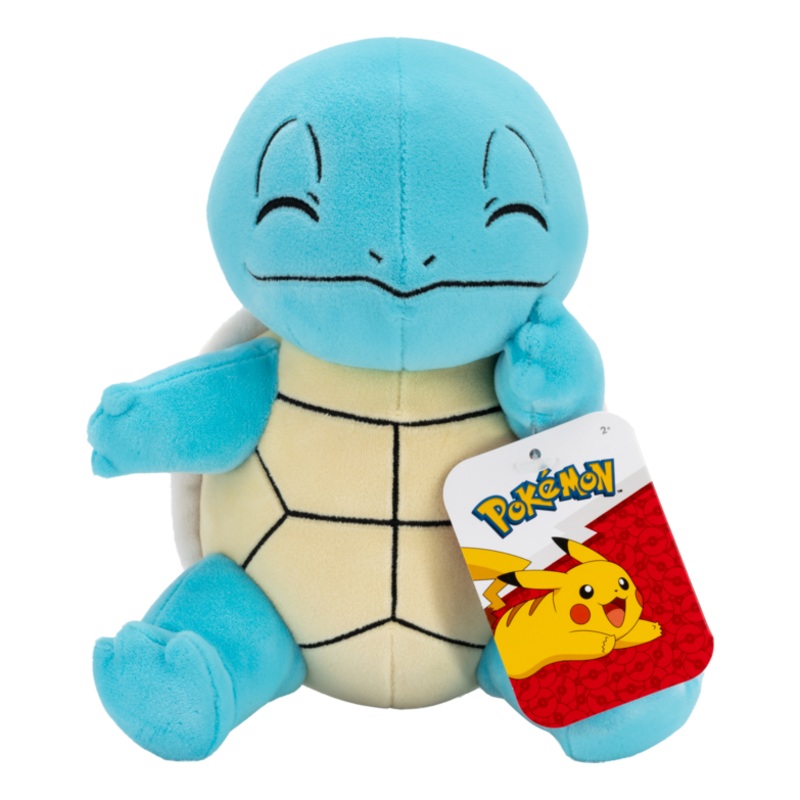 POKEMON PKW4195 SQUIRTLE 8 INCH PLUSH SOFT TOY