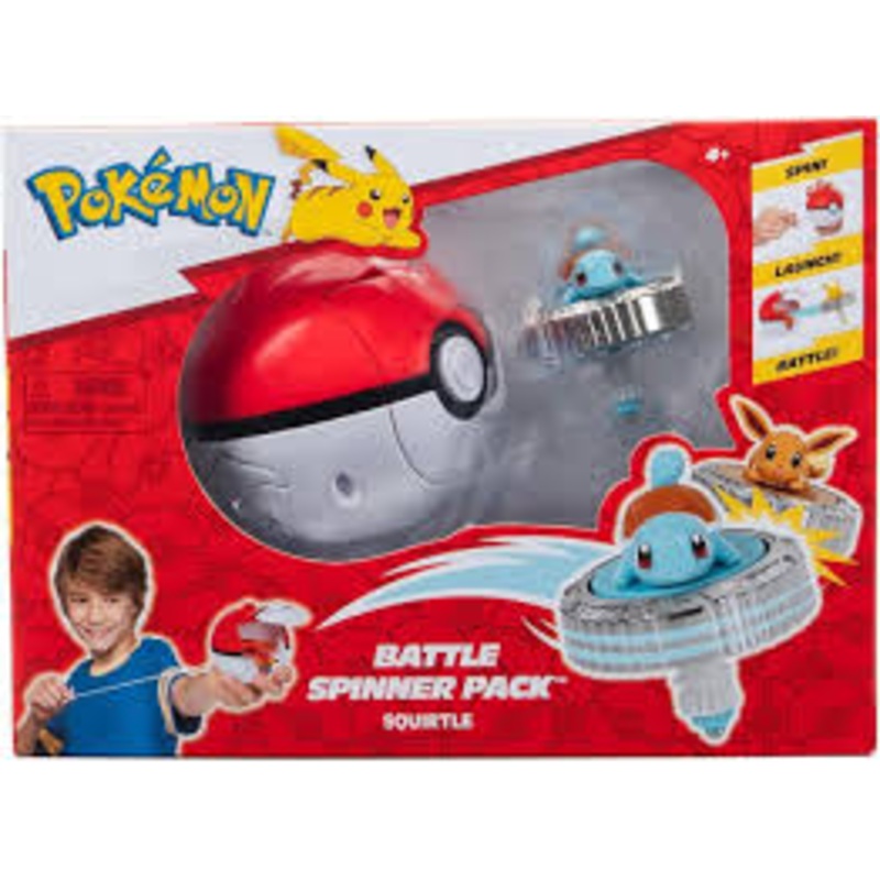 POKEMON PKW4400 SQUIRTLE BATTLE SPINNER PACK