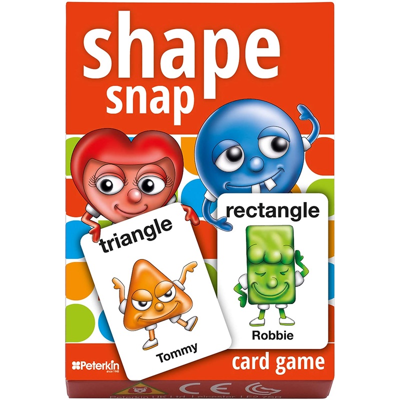 PETERKIN 25106 SHAPE SNAP CARD GAME