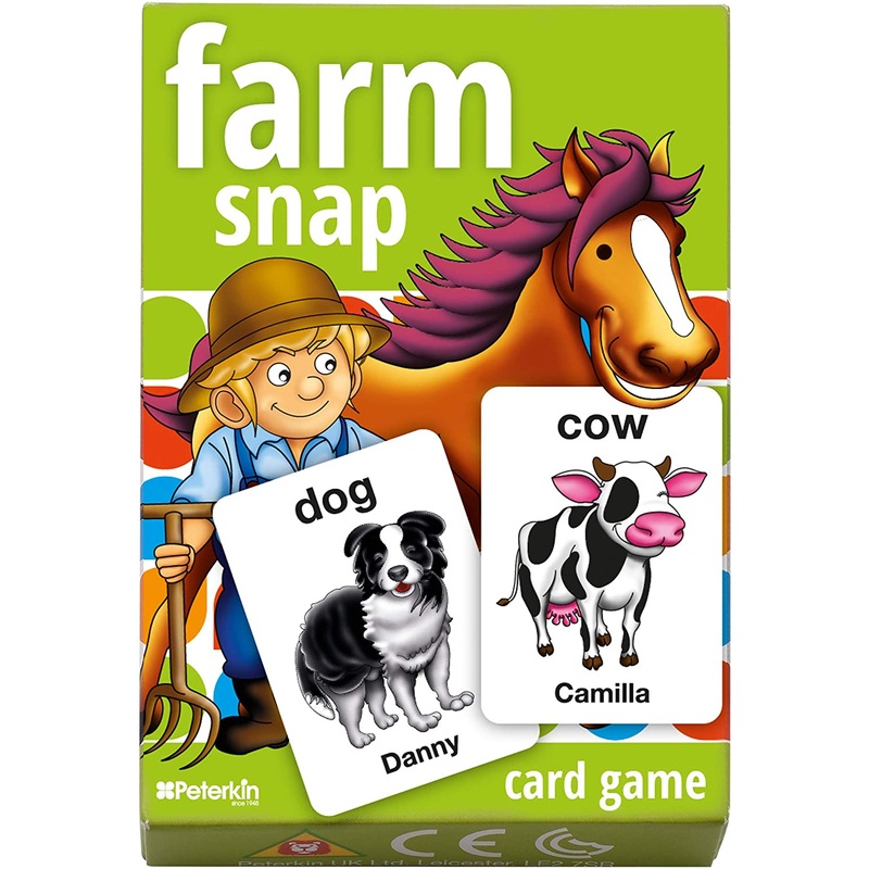 PETERKIN 25108 FARM SNAP CARD GAME