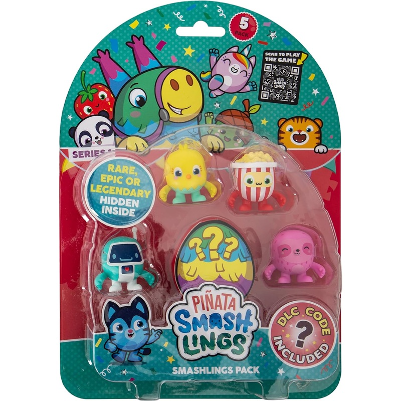 PINATA SMASHLINGS SL2040 5 FIGURE PACK (ASSORTED DESIGNS) SERIES 1