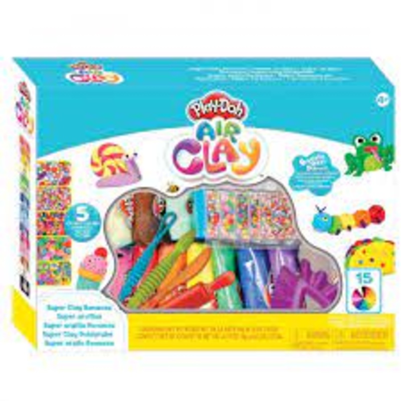 PLAYDOH AIR CLAY SUPER CLAY BONANZA