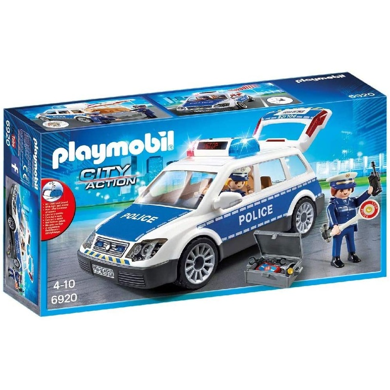 PLAYMOBIL 6920 CITY ACTION POLICE CAR WITH SOUND AND LIGHTS