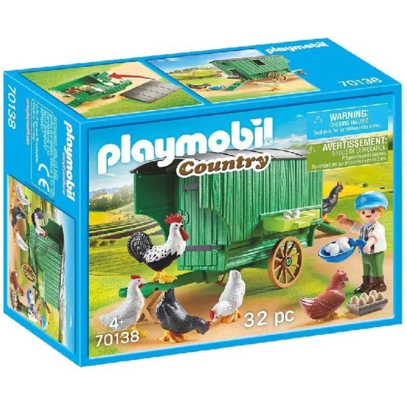 PLAYMOBIL 70138 COUNTRY FARM CHICKEN COOP