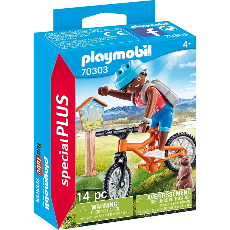 PLAYMOBIL 70303 SPECIAL PLUS MOUNTAIN BIKER