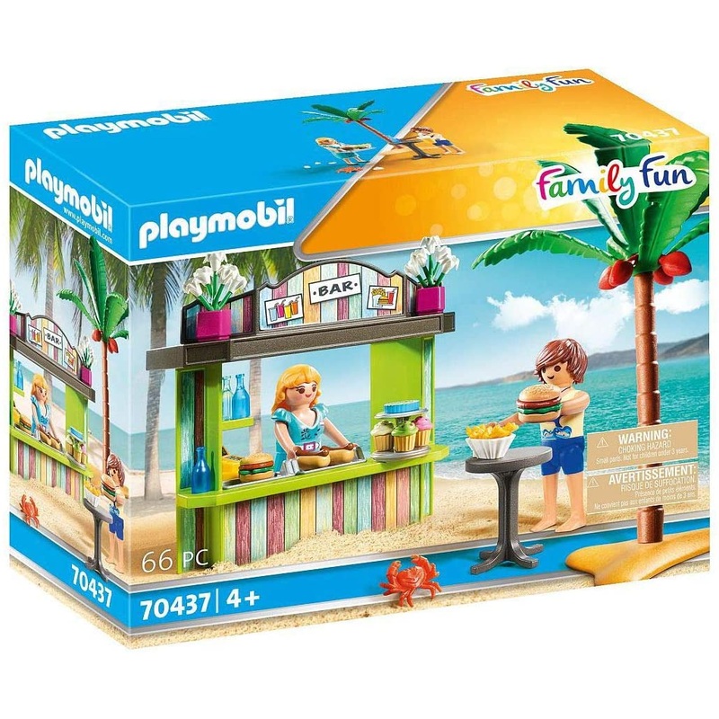 PLAYMOBIL 70437 FAMILY FUN BEACH SNACK BAR