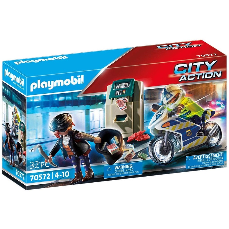 PLAYMOBIL 70572 CITY ACTION BANK ROBBER CHASE