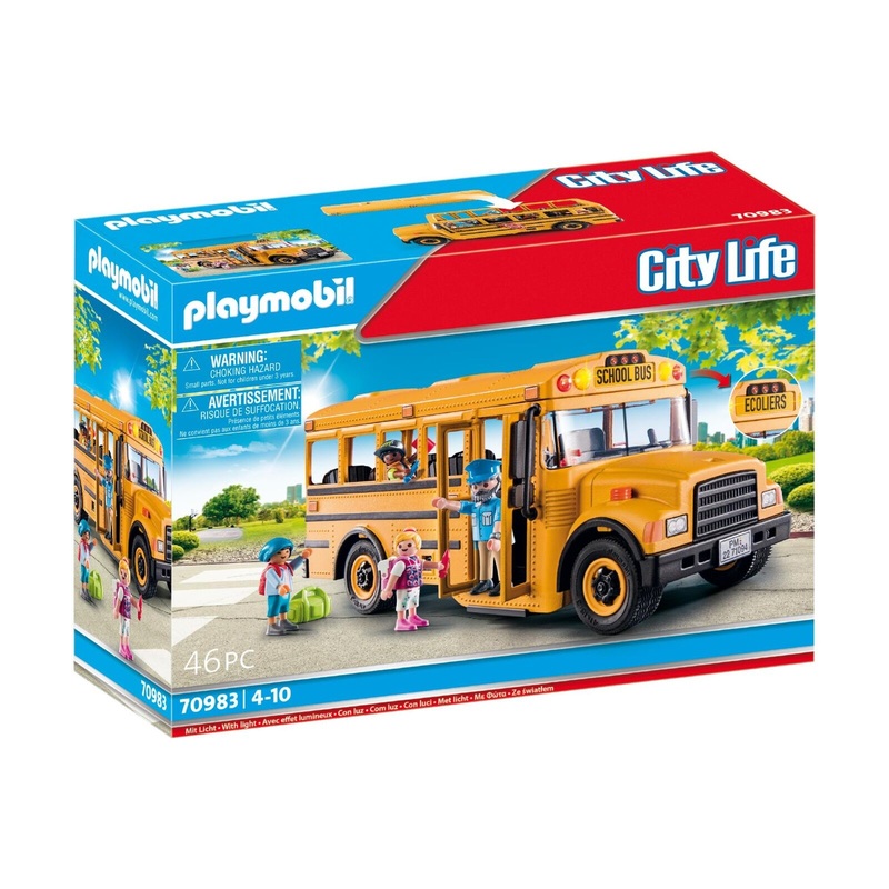 PLAYMOBIL 70983 CITY LIFE SCHOOL BUS