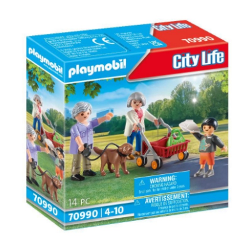 PLAYMOBIL 70990 CITY LIFE GRANDPARENTS WITH CHILDREN