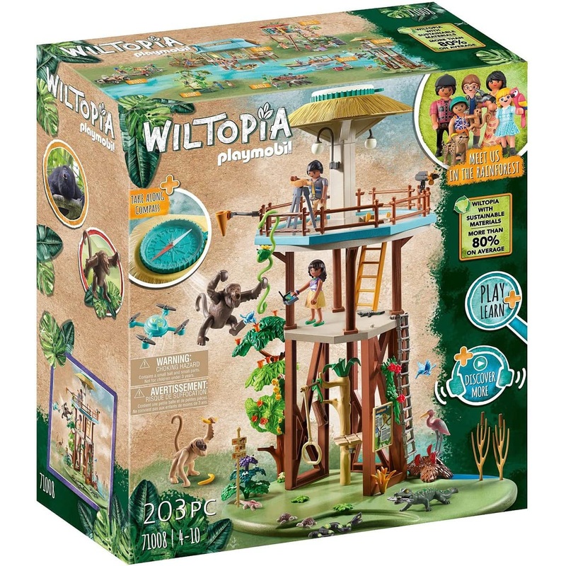 PLAYMOBIL 71008 WILTOPIA RESCUE TOWER WITH COMPASS