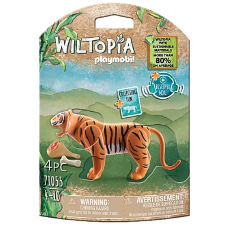 PLAYMOBIL 71055 WILTOPIA ZOO TIGER