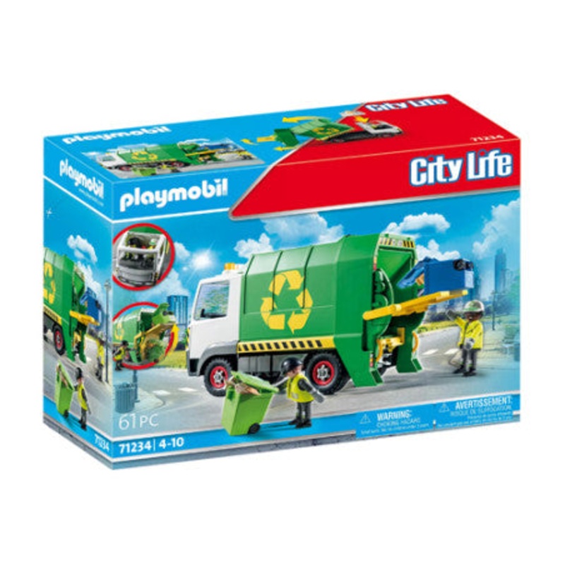 PLAYMOBIL 71234 CITY LIFE RECYCLING TRUCK
