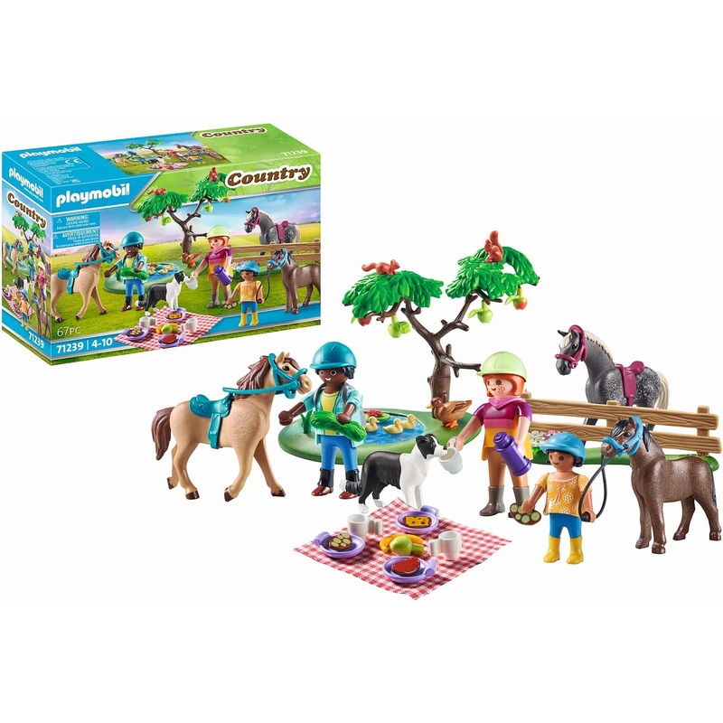 PLAYMOBIL 71239 COUNTRY PICNIC ADVENTURE WITH HORSES