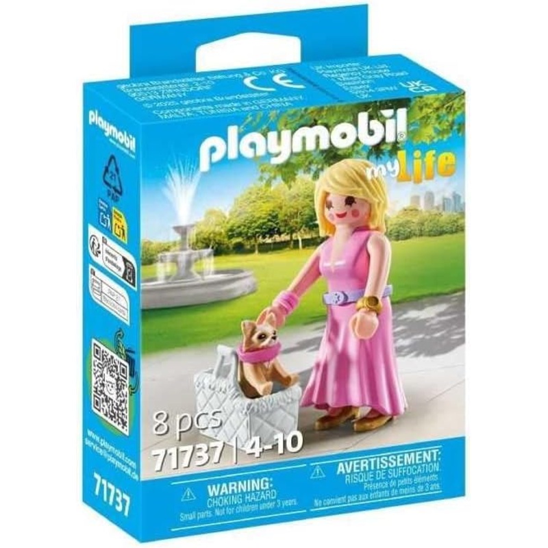 PLAYMOBIL 71737 MY LIFE IT-GIRL WITH CHIHUAHUA
