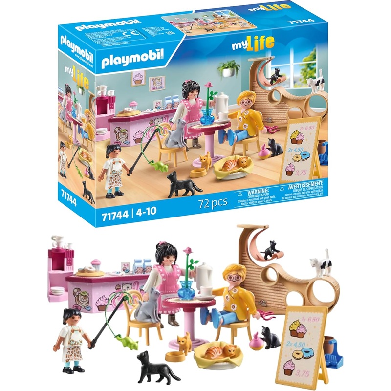 PLAYMOBIL 71744 MY LIFE CAT CAFE
