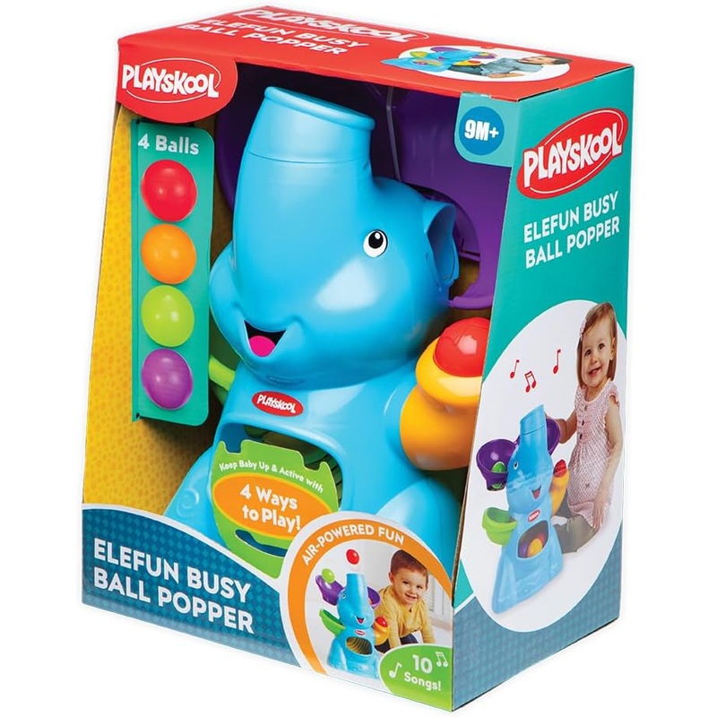 PLAYSKOOL 24612 ELEFUN BALL POPPER