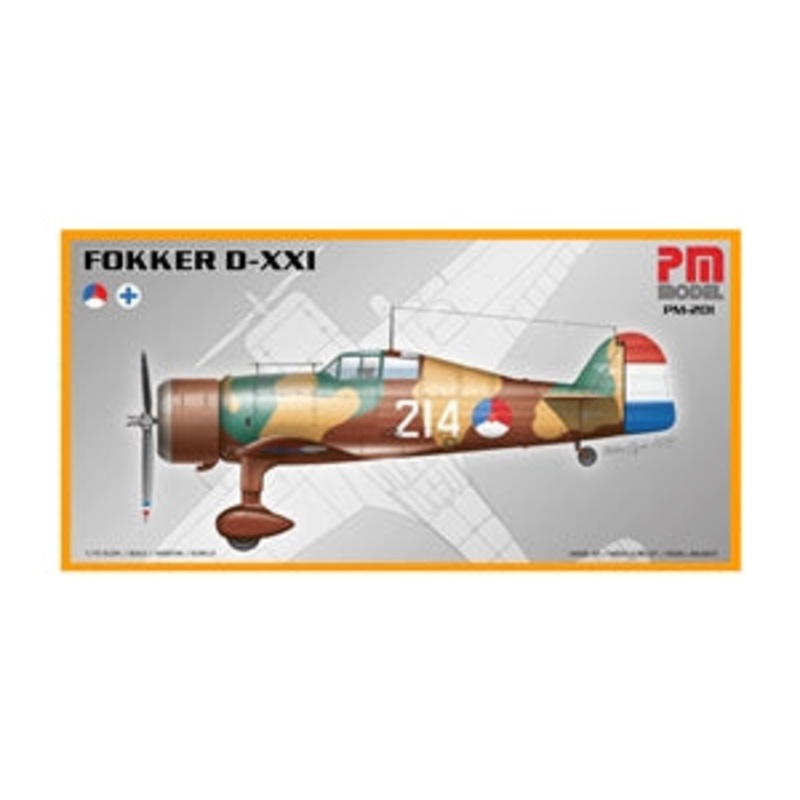PM MODELS PM-201 FOKER D-XXI   1/72 SCALE
