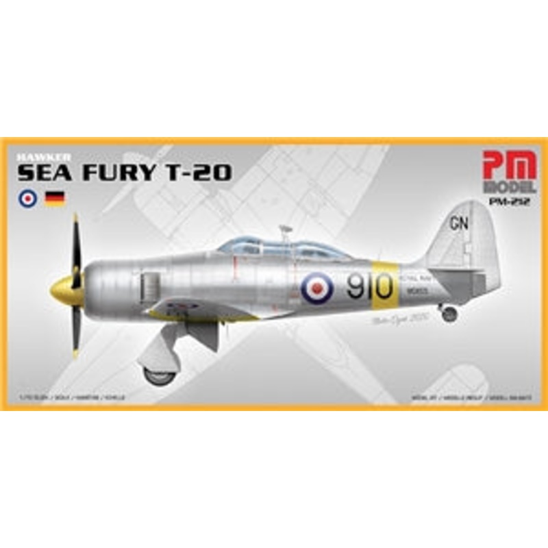 PM MODELS PM-212 SEA FURY T-20  1/72 SCALE