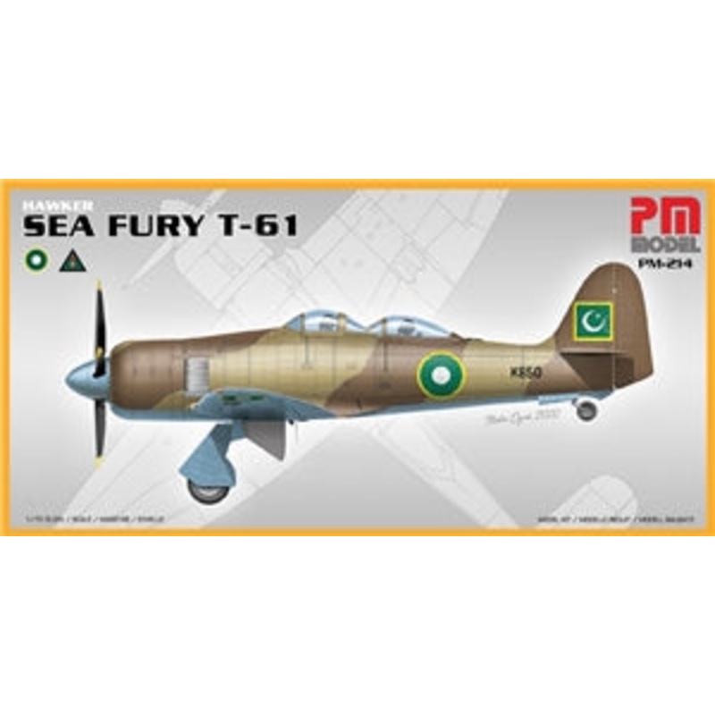 PM MODELS PM-214  SEA FURY  T-61  1/72 SCALE