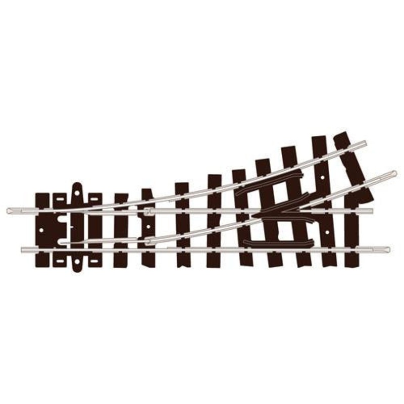 PECO ST-405 OO-9 TRACK CODE 80 RIGHT HAND TURNOUT