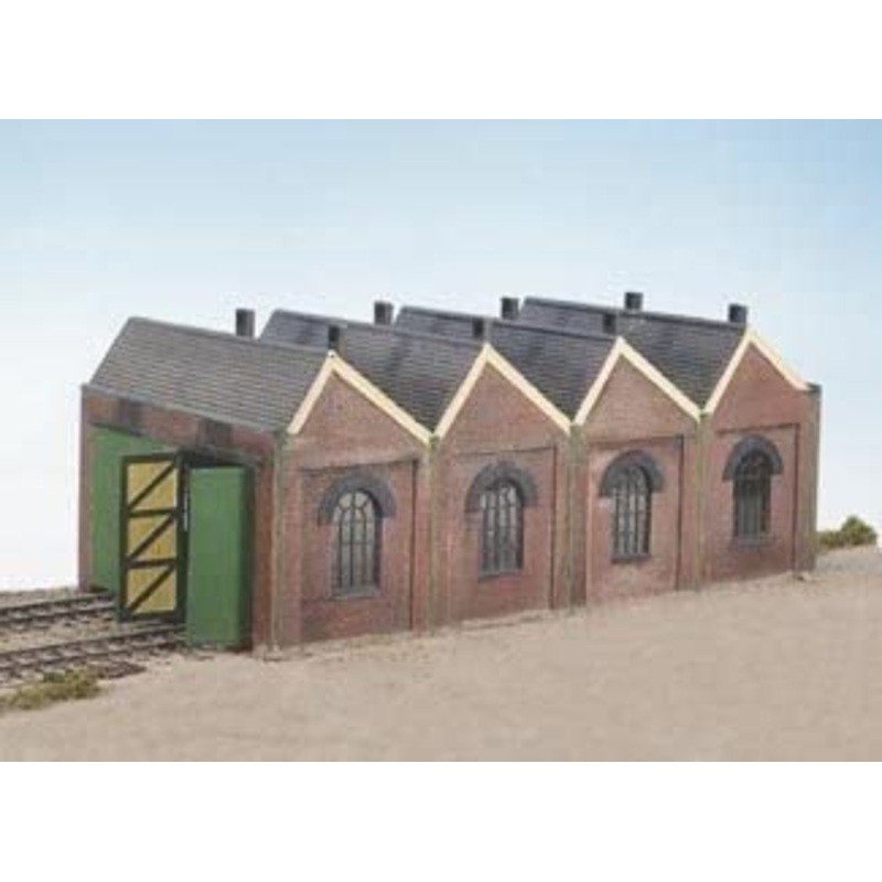 PECO WILLS KIT CK12 TWO ROAD ENGINE SHED