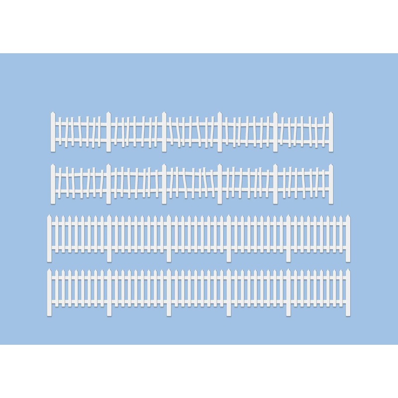 PECO WILLS KITS SS45 RUSTIC AND PICKET FENCING 00 GAUGE