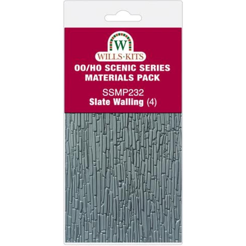 PECO WILLS KITS SSMP232  SLATE WALLING  MATERIALS PACK