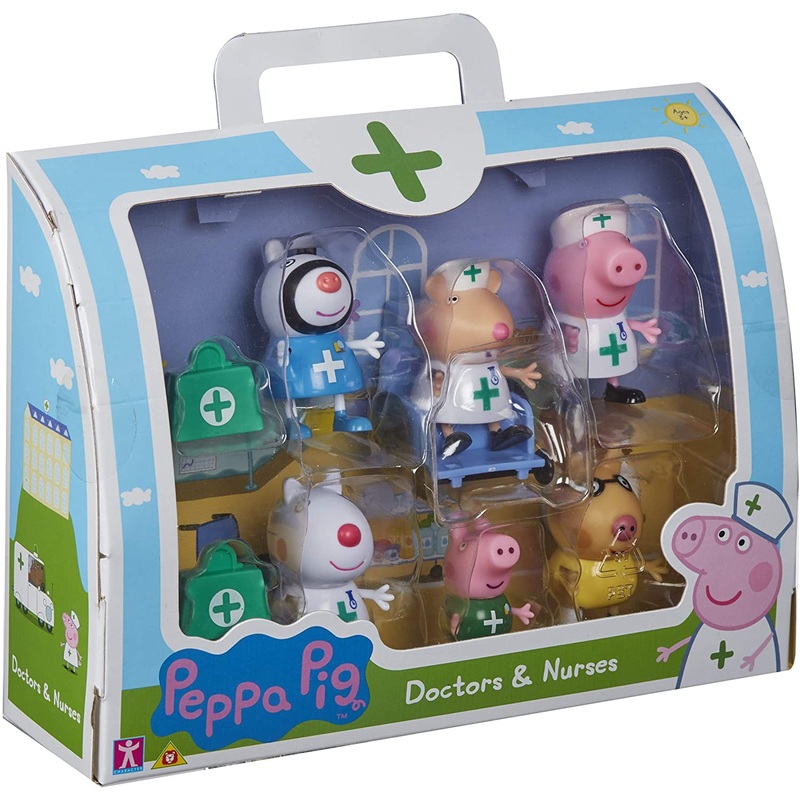 PEPPA PIG 07360 DOCTORS AND NURSES FIGURE SET