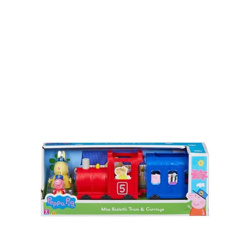 PEPPA PIG 6152 MISS RABBITS TRAIN & CARRIAGE