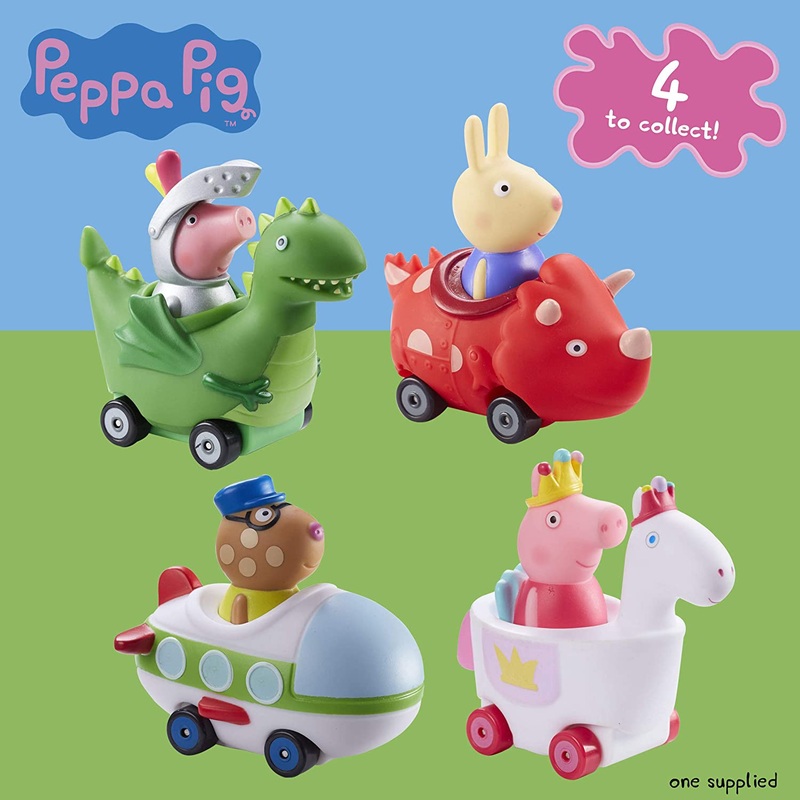 PEPPA PIG 96617 MINI VEHICLES (ONE SUPPLIED RANDOM)