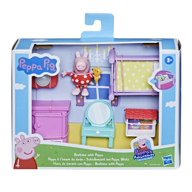 PEPPA PIG F2527 BEDTIME WITH PEPPA PEPPA'S ADVENTURES PLAYSET