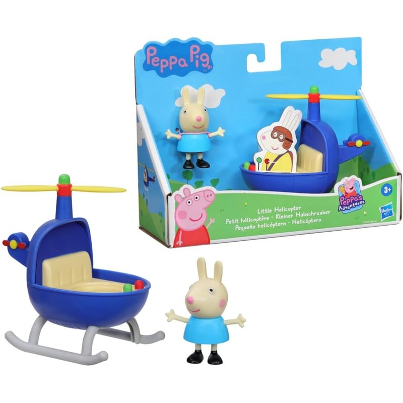 PEPPA PIG F2742 LITTLE HELICOPTER WITH REBECCA RABBIT