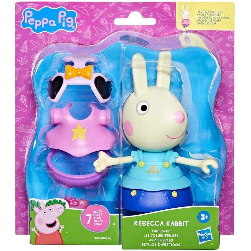PEPPA PIG G0329 REBECCA RABBIT DRESS UP FIGURE