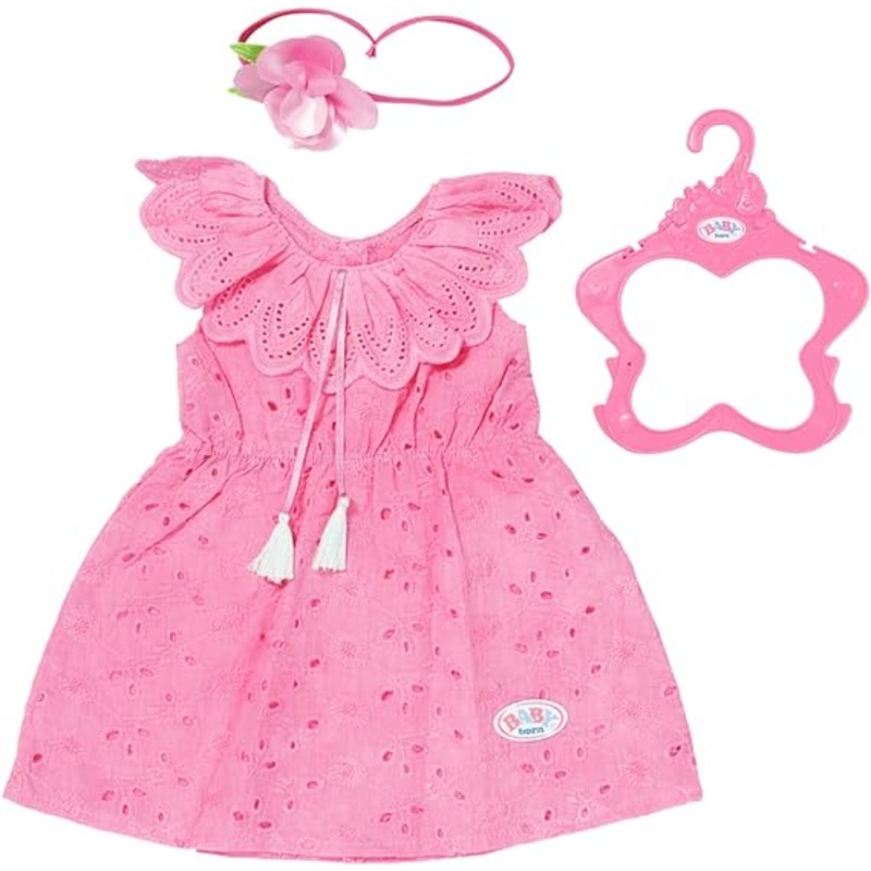 BABY BORN 832684 TRENDY FLOWER DRESS 43cm