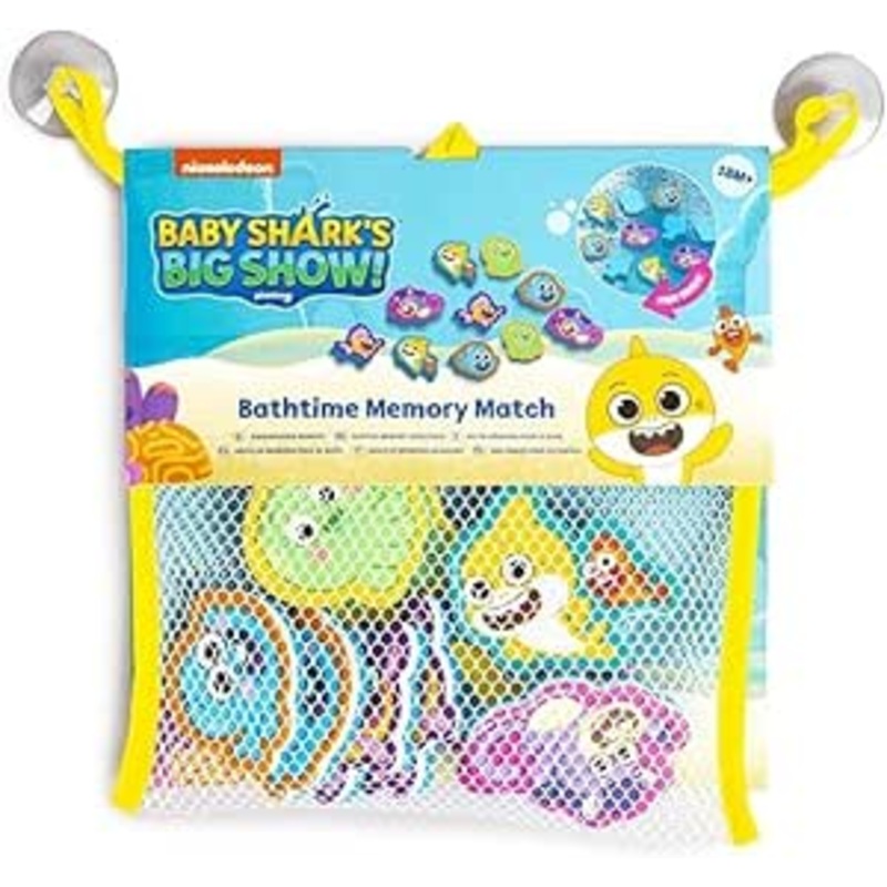 BABY SHARK 86-0025 BATHTIME MEMORY MATCH