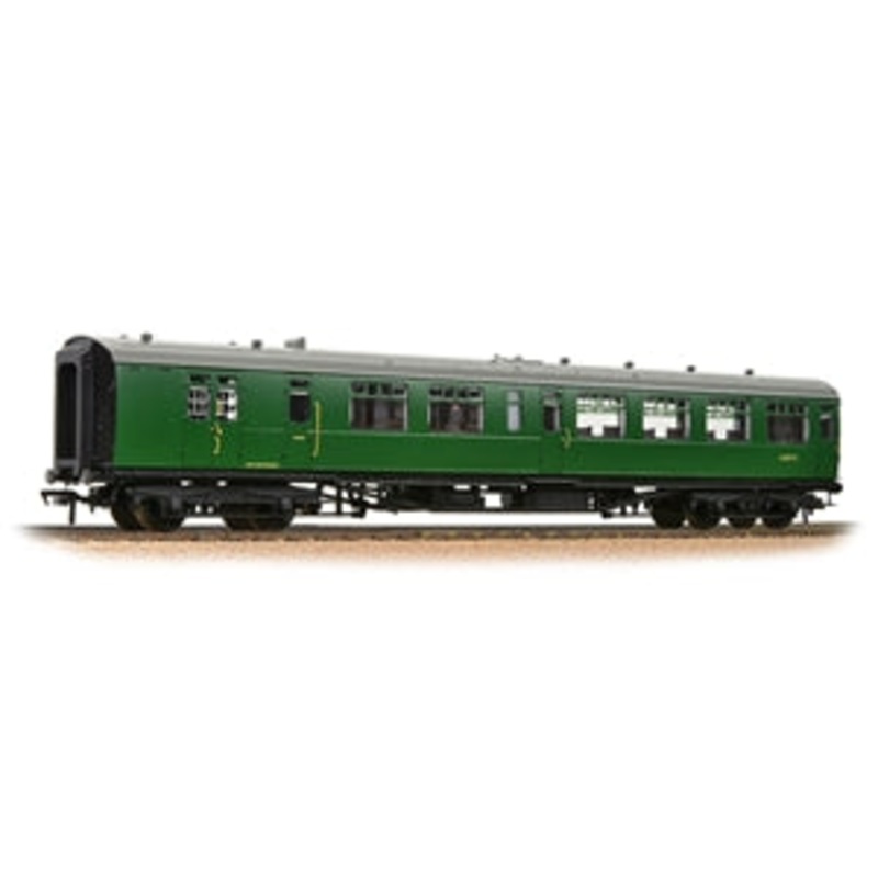 BACHMANN  34-726 SR Bulleid Brake Third Semi-Open 10'' Vents BR (SR) Green