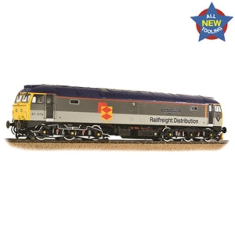 BACHMANN  35-419 CLASS 47/3 47375 TINSLEY TRACTION DEPOT BR RAILFREIGHT DISTRIBUTION