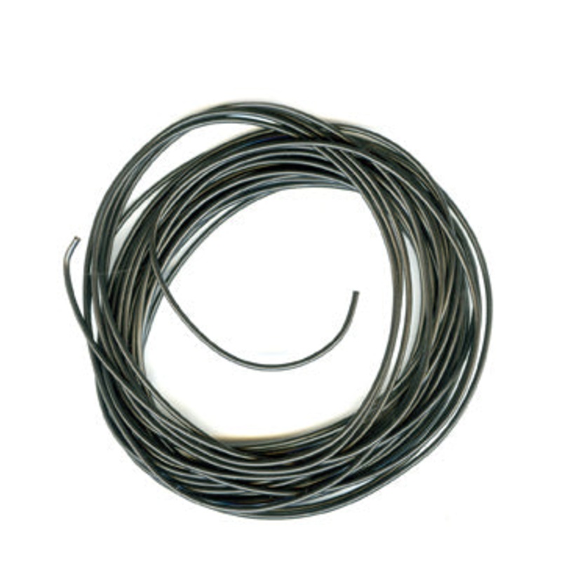 PECO PL-38 BK ELECTRICAL WIRE  BLACK  3 AMP  16 STRAND PECO LECTRICS  FOR PECO SETRACK AND PECO STREAMLINE  ALL GAUGES