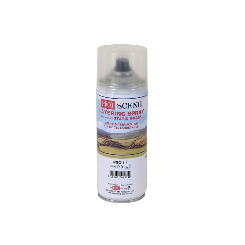 PECO PSG-11 STATIC GRASS LAYERING SPRAY ADHESIVE